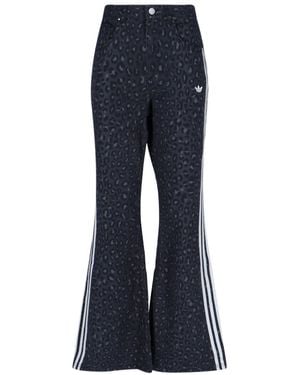 adidas Logo Bootcut Jeans - Blue