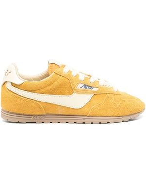 Autry Trainers - Yellow
