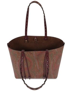 トートバッグ Etro Arnica 1984 Large Tote Bag In Coated Canvas Large Arnica 1984 Tote Bag – MAYFEYR