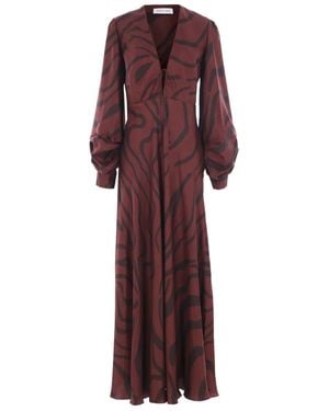 Raquel Diniz Valerie Long Dress - Purple