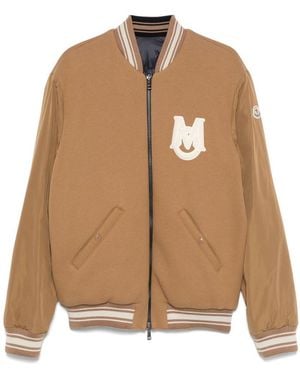 Moncler Rversible 'vennes' Jacket - Brown