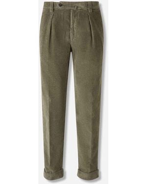 Berwich Corduroy Pants - Green