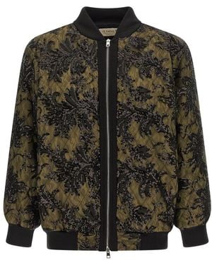 Le twins 'belluno' Bomber Jacket - Black