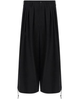 Yohji Yamamoto Thin Ballon' Pants - Black