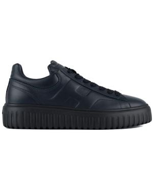 Hogan Blue H-stripes Sneakers