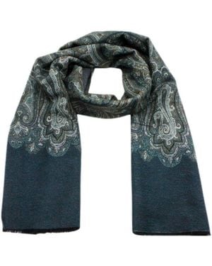 Kiton Scarfs - Green