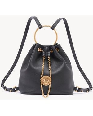 Chloé "Bracelet Bag" Backpack - White