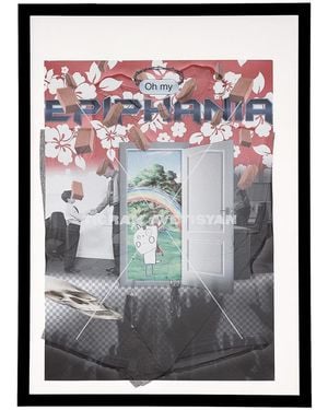 TIGRAN Framed T-Shirt - Grey