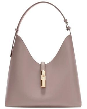 Furla Goccia Medium Hobo Bag - Gray