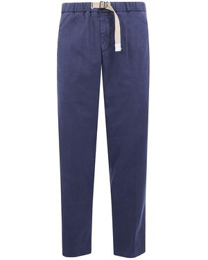 White Sand Long Classic Pants - Blue