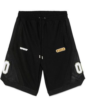 Off-White c/o Virgil Abloh Off- Trousers & Shorts - Black