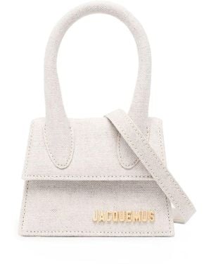 Jacquemus Chic Le Chiquito Leather Handbag - White