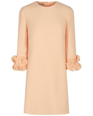 Valentino Garavani Crêpe Couture Dress - Natural