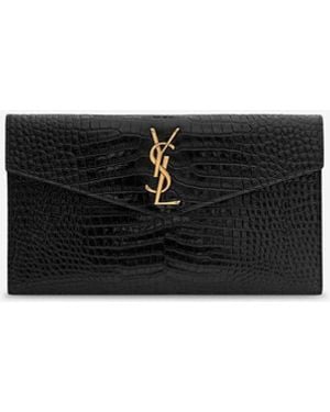 Saint Laurent Pochette Uptown Handbag - White