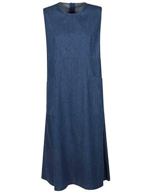 Sarahwear Denim Gardener Dress - Blue
