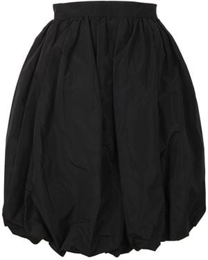 Patou Generous Mini Skirt - Black