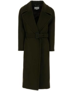Stella McCartney Bottle Wool Coat - Black