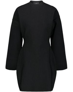 Wardrobe NYC Rhw Power Knit Dress - Black