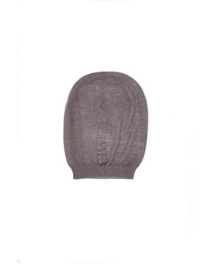 Rick Owens Medium Hat - Gray