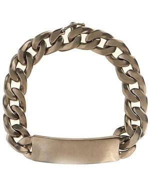 Maison Margiela 'gourmette Reference' Bracelet - Metallic