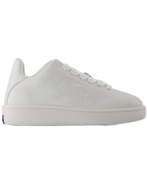 Burberry Box Sneakers - Gray