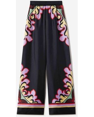 La DoubleJ Wide-leg Palazzo Trousers - Blue