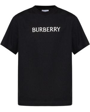 Burberry T-Shirts & Vests - Black