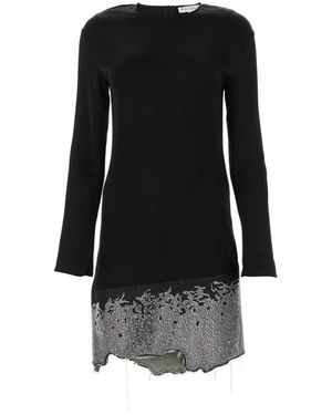 JW Anderson Jw Anderson Triacetate Blend Dress - Black