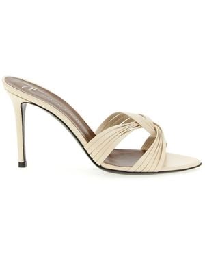 Giuseppe Zanotti 'Clandestino' Sandals - Metallic