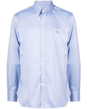 Polo Ralph Lauren Dress Shirt Long Sleeve - Blue
