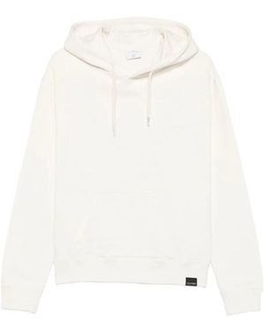 Courreges Embroidered Oversized Hoodie - White