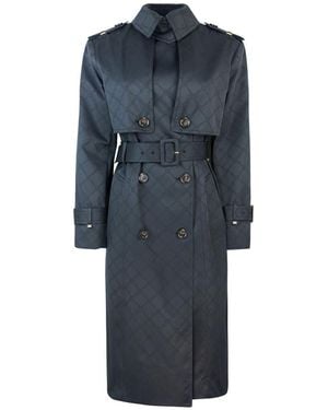Elisabetta Franchi Trench - Blue
