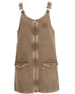 【VIPセール】Miumiu 早い者勝ちセール！OVERALLS Miu Miu Jumpsuits and rompers for Women | Online Sale up to