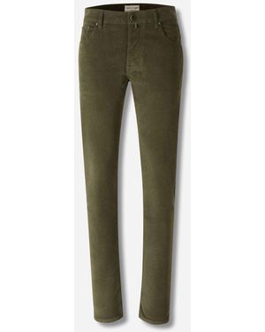 Jacob Cohen Slim Fit Trousers - Green