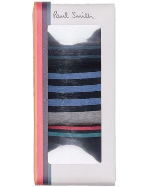 Paul Smith Sock 3 Pack - Blue
