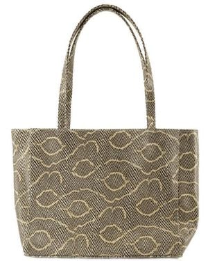 Chylak Wide Shopper Bag - Metallic