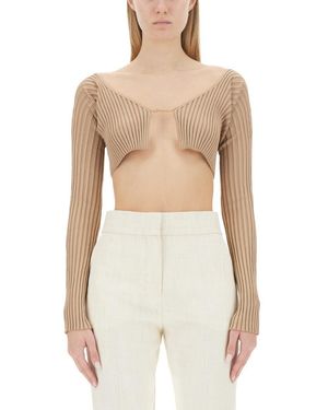 Jacquemus La Maille Pralu Cardigan - White