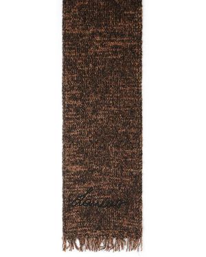 Laneus Alpaca Blend Scarf - Brown
