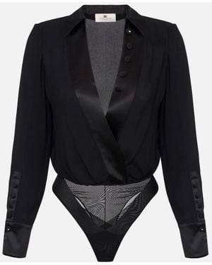 Elisabetta Franchi Top - Black