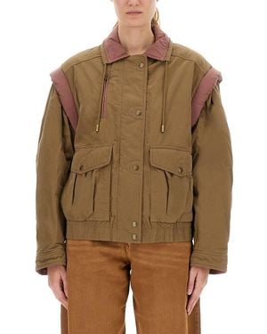 Isabel Marant "desha" Jacket - Brown