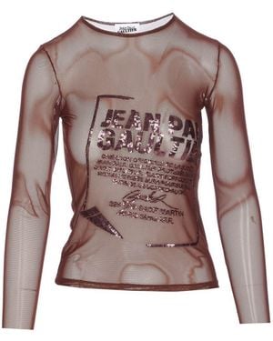 Jean Paul Gaultier Top - Brown
