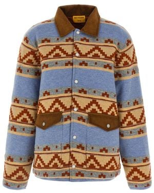 Guest In Residence 'western Industry' Jacket - Blue