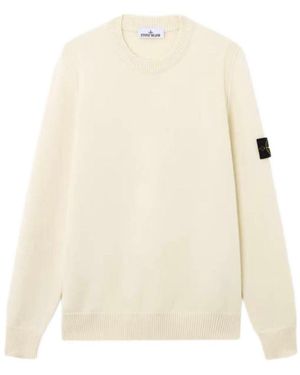 Stone Island Sweaters - White
