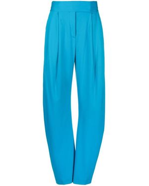 The Attico Oversized Long Pants For - Blue