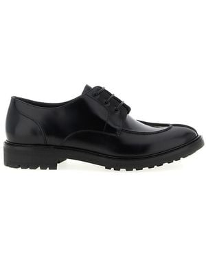 Saint Laurent 'lino' Lace Up Shoes - Black