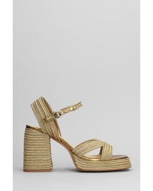 Castañer Valle-142 Sandals - Metallic