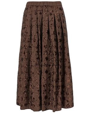 Weekend by Maxmara 'Tempra' Skirt - Brown