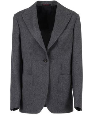 The Gigi Single-Breasted Jacket - Black