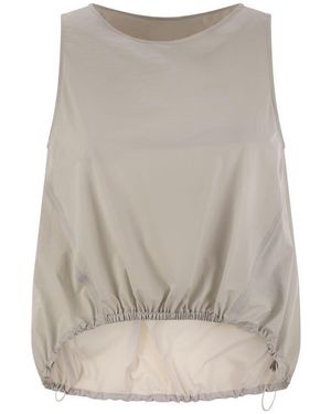 Herno Sleeveless Top - Grey