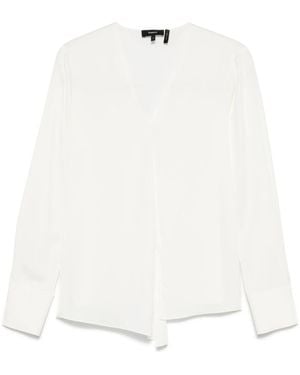 Theory Hidden Slit Bl.Moder - White